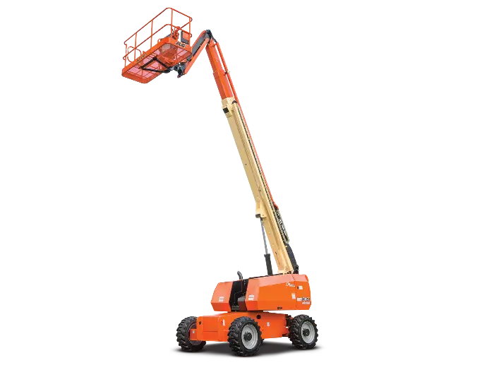 JLG 66ft gasoline or propane telescopic boom lift for rent